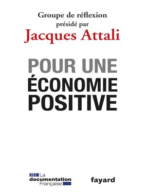 cover image of Pour une économie positive